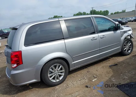 2014 Dodge Grand Caravan Se 30Th Anniversary из США, поврежденный, VIN 2C4RDGBG8ER190724
